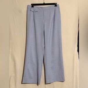 NWT Gemma + Jane Light Blue Wide Leg Pants Size Large